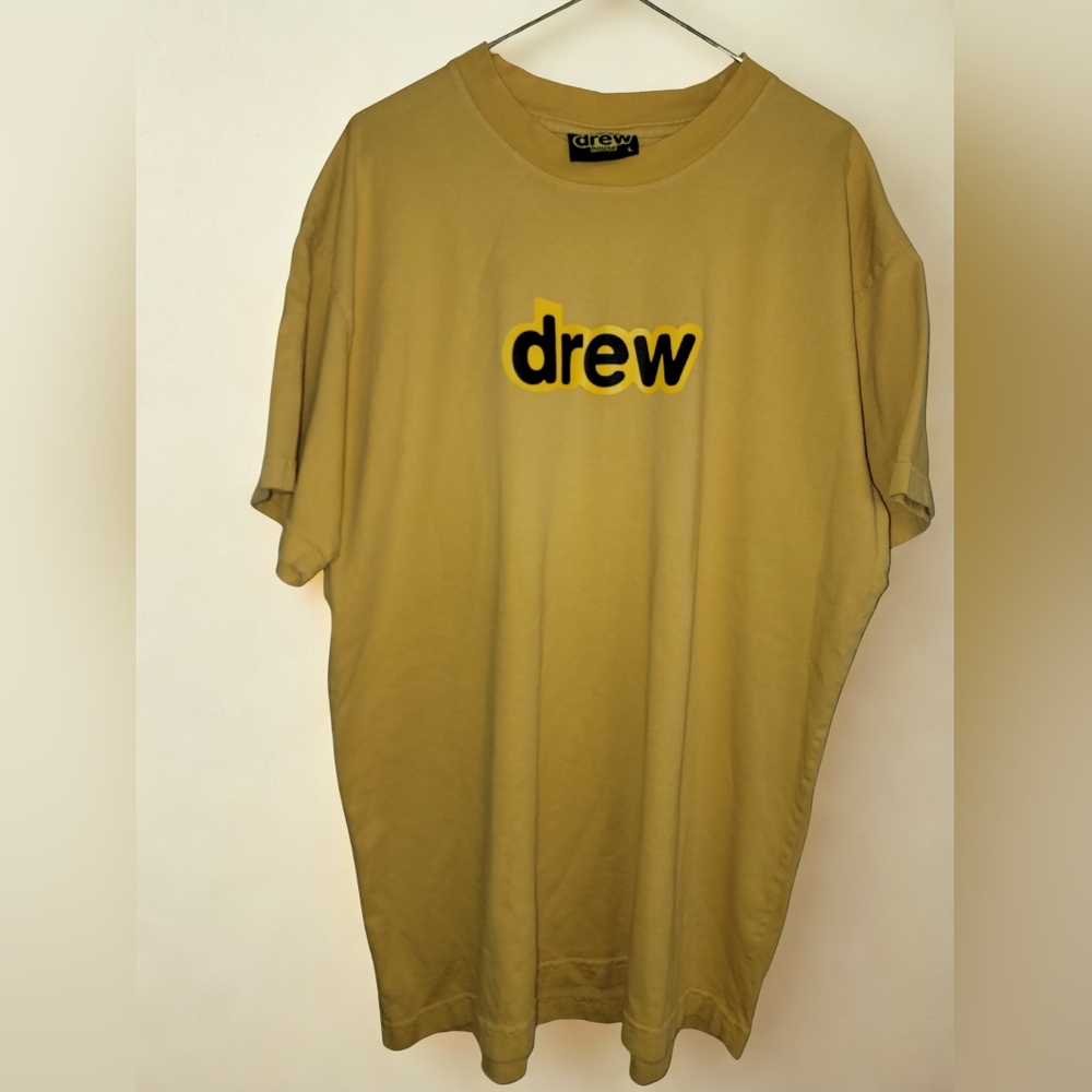 Drew House Secret T-shirt in Golden Yellow 2020